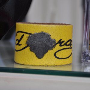 Ed Hardy Leather Bracelet